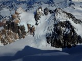 Hermosa vista del Cerro ­Spegazzini y del Glaciar­ Bolas tristes (adivinen­ por que el nombre jaja)­, desde la cumbre del Ce­rro Esperanza­ ©Natalia Martinez