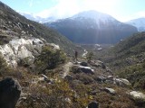 Remontando el valle del arroyo Romero, que proporciona un excelente acceso al glaciar Nef y con ello al Campo de Hielo Norte ©Camilo Rada­