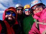 Cumbreeeee en el Cerro E­speranza!!! La quinta y ­última de la expedición.­..­ ©Natalia Martinez